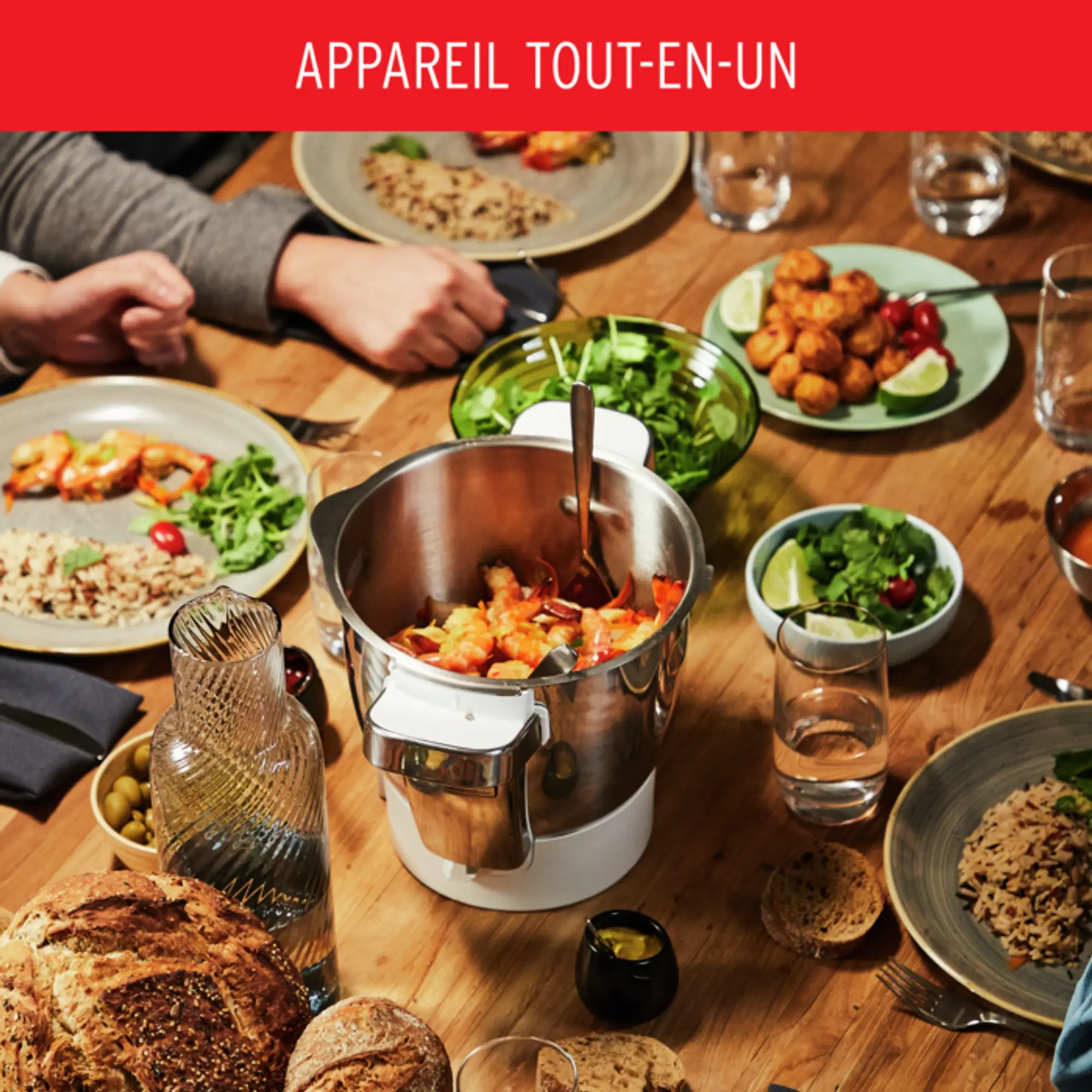 Appareil tout en 1 Moulinex i-companion touch pro
